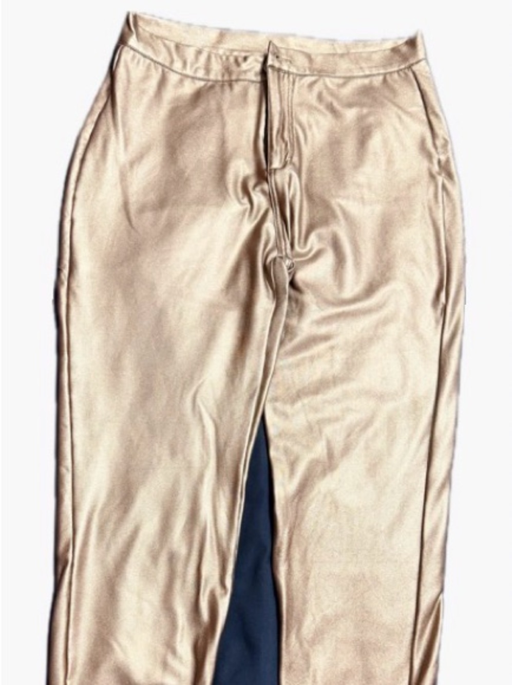 Metallic Gold  Pants